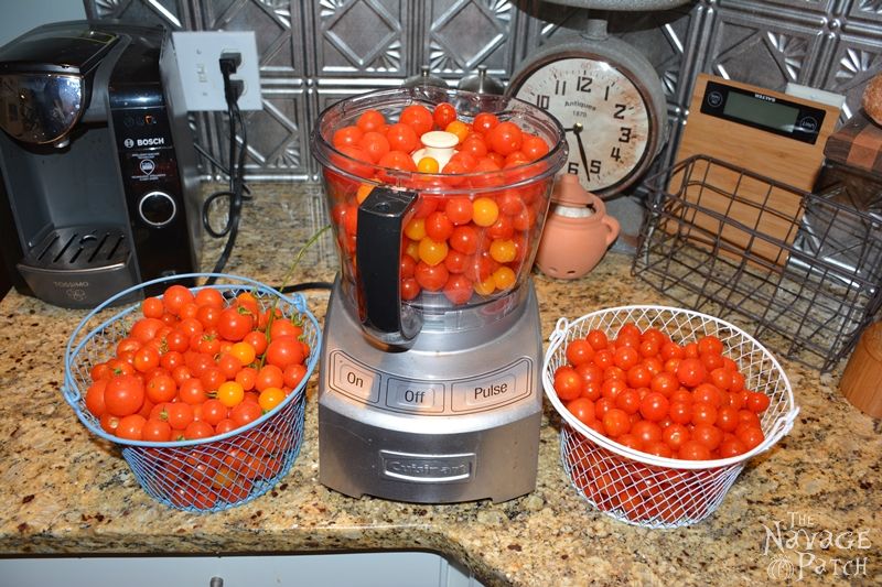 Cherry Tomato Soup - TheNavagePatch.com