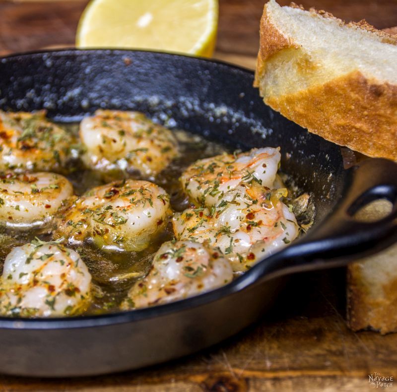 Shrimp, Garlic & Butter - Turkish Style! (Tereyağlı Karides) | TheNavagePatch.com