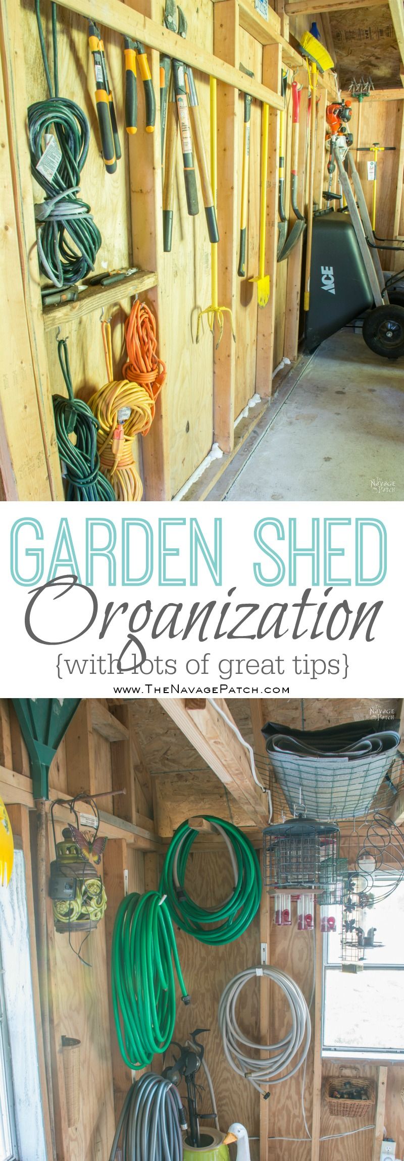 Garden Shed Organization | Creating a Rodent Proof Shed | Simpe and Easy #garden #shed #organization and #cleaning | TheNavagePatch.com