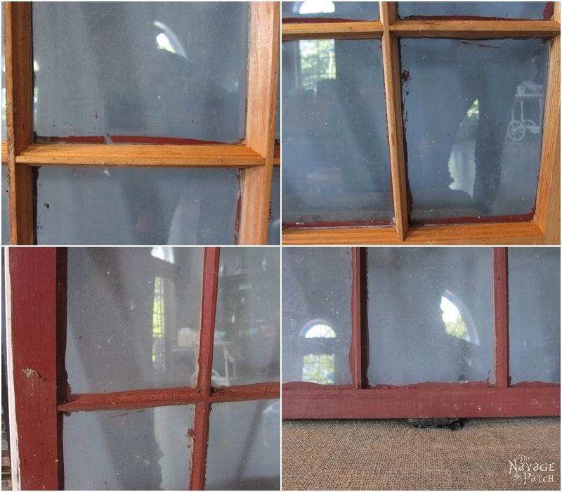 Old Window Makeover With Crackled Paint Finish | How to apply crackle paint | DIY chalk paint recipe | How to paint a window | How to test for lead | Lead paint test | Turning an old window to picture frame | #TheNavagePatch #crackledpaint #DIYchalkpaint #howto #paintedfurniture #upcycled #repurposed #easydiy #cracklepaint #chippedpaint #patina #homedecor #shabbychic | TheNavagePatch.com