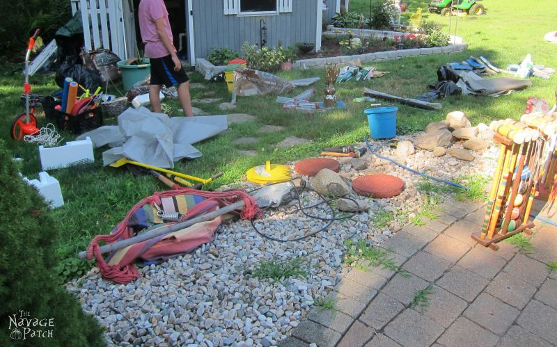 Garden Shed Organization | Creating a Rodent Proof Shed | Simpe and Easy #garden #shed #organization and #cleaning | TheNavagePatch.com