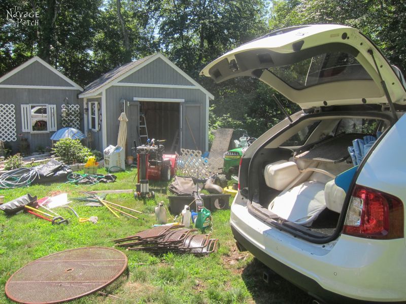 Garden Shed Organization | Creating a Rodent Proof Shed | Simpe and Easy #garden #shed #organization and #cleaning | TheNavagePatch.com