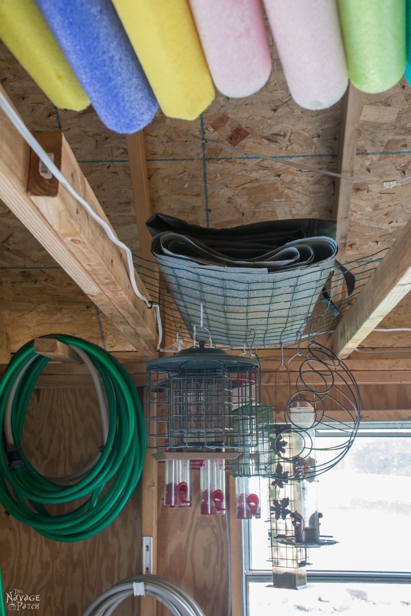 Garden Shed Organization | Creating a Rodent Proof Shed | Simpe and Easy #garden #shed #organization and #cleaning | TheNavagePatch.com