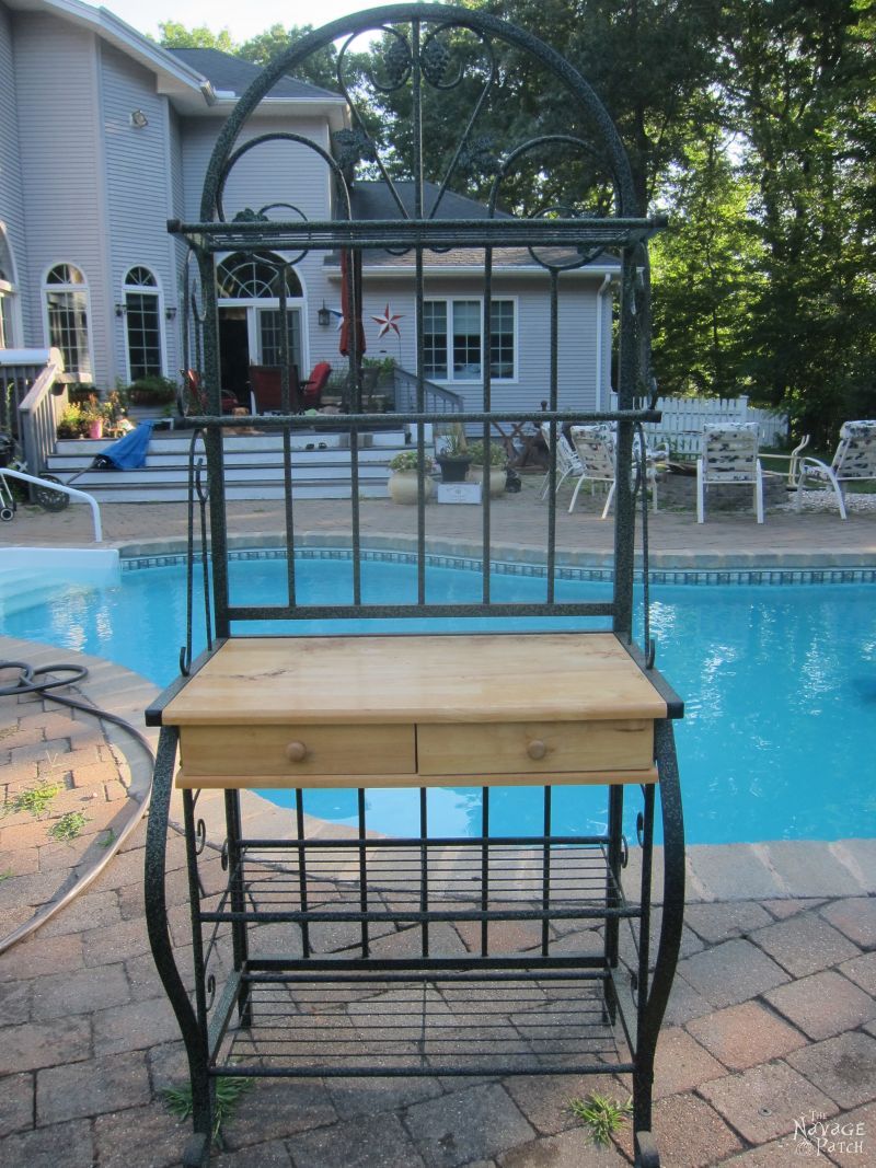Baker's Rack Makeover - The Navage Patch