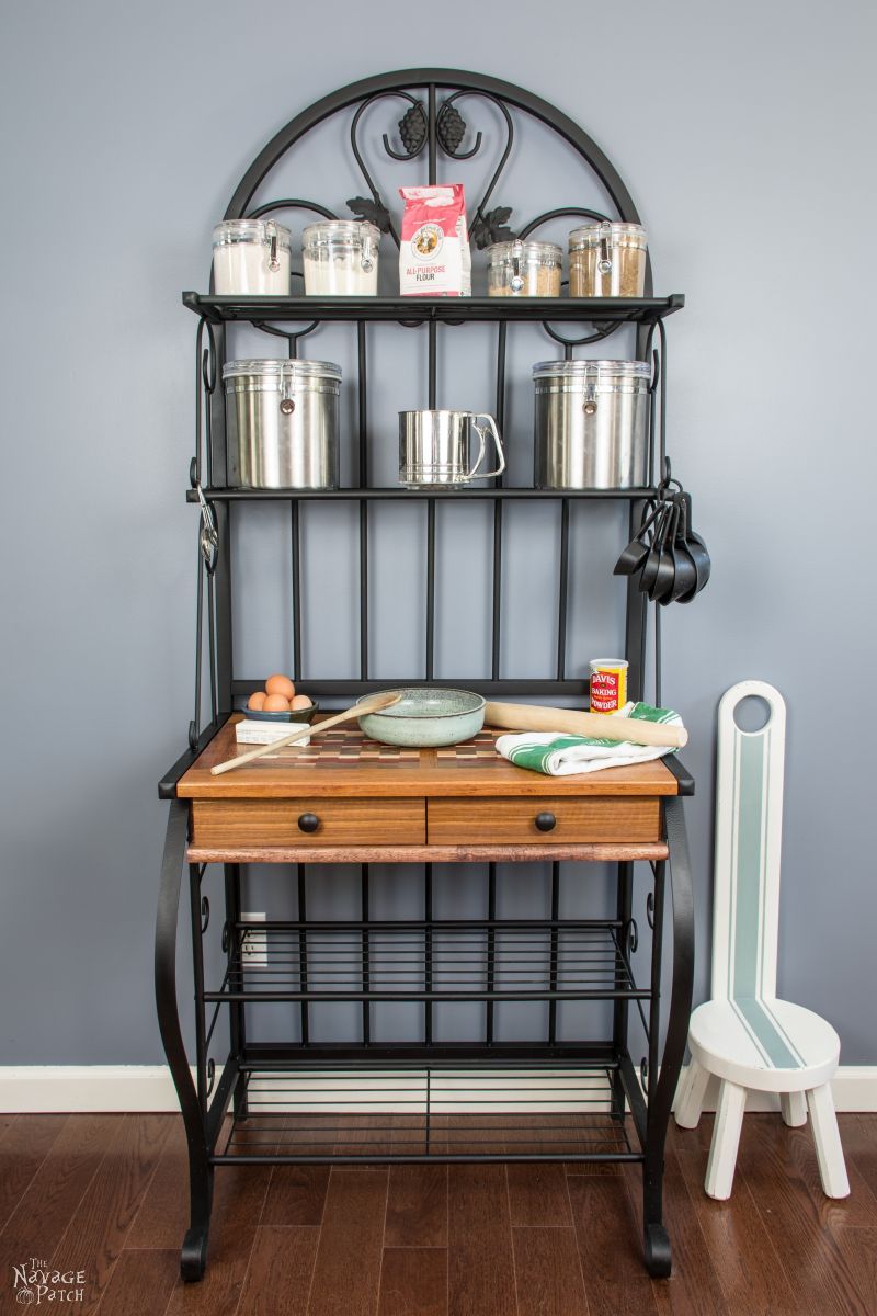 Painted online bakers rack