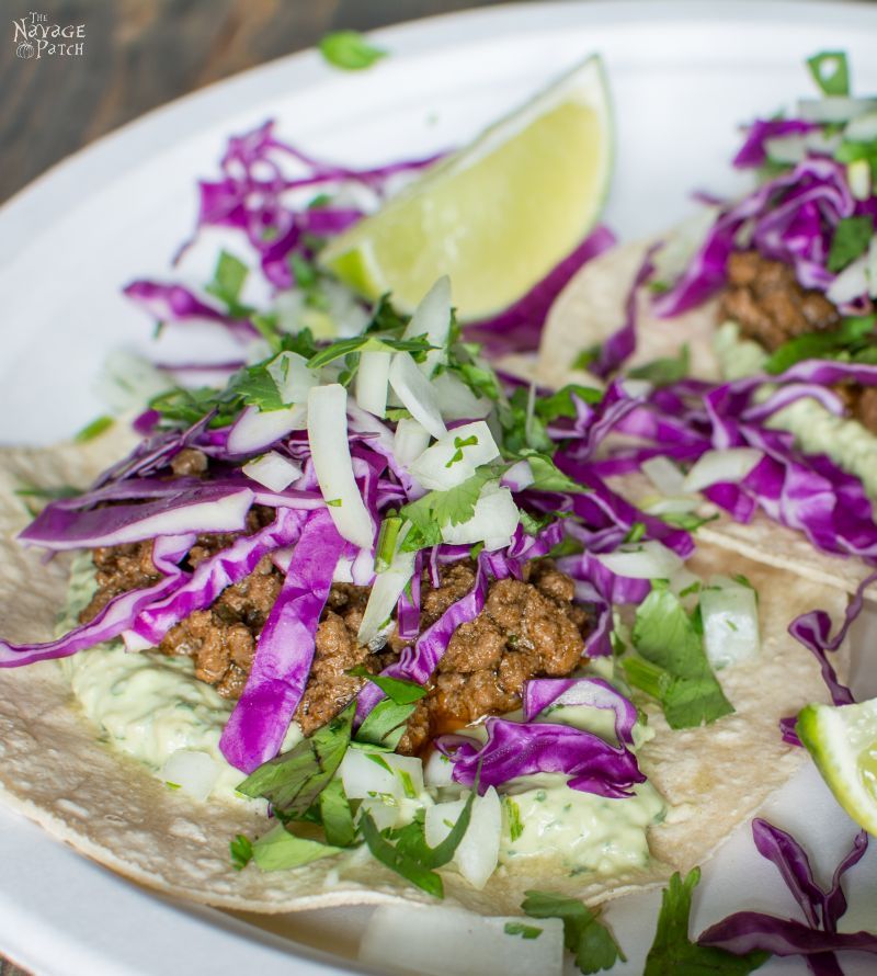 Authentic (and Quick) Beef Tacos - TheNavagePatch.com