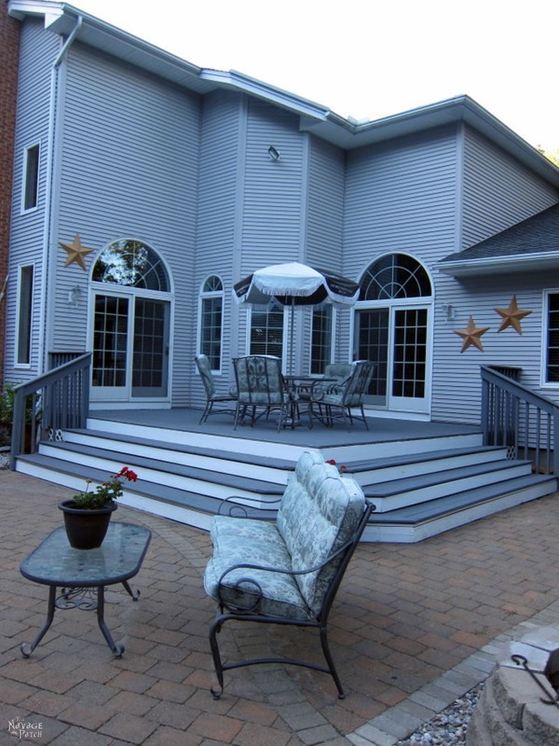 Deck Reveal Our New Trex Deck The Navage Patch