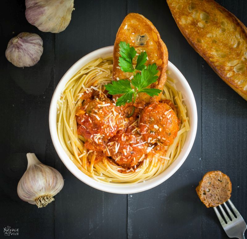 Perfect Meatballs in Red Sauce | Authentic Italian Meatballs | Spaghetti Sauce | The Best Meatballs | Authentic Italian Red Sauce | Spaghetti and Meatballs | Pecorino Romano | TheNavagePatch.com