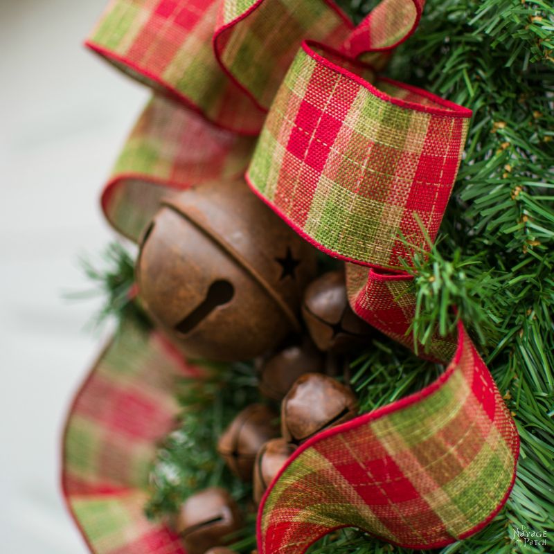 DIY Christmas Decor from an Old Fake Xmas Tree - The Navage Patch