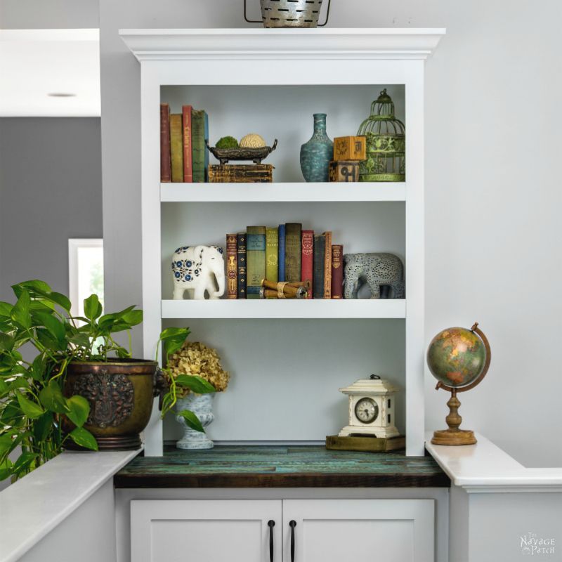 Filling The Void: DIY Built-in Bookcase | A step-by-step Built-in Tutorial | Diy Cabinetry and woodworking | Easy diy furniture | Home decor and organization | #organization made easy with #diy #builtin | #cabinetry and #woodworking #tutorial | TheNavagePatch.com