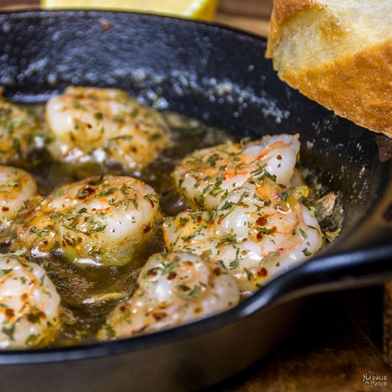 Shrimp, Garlic & Butter - Turkish Style! (Tereyağlı Karides) | TheNavagePatch.com