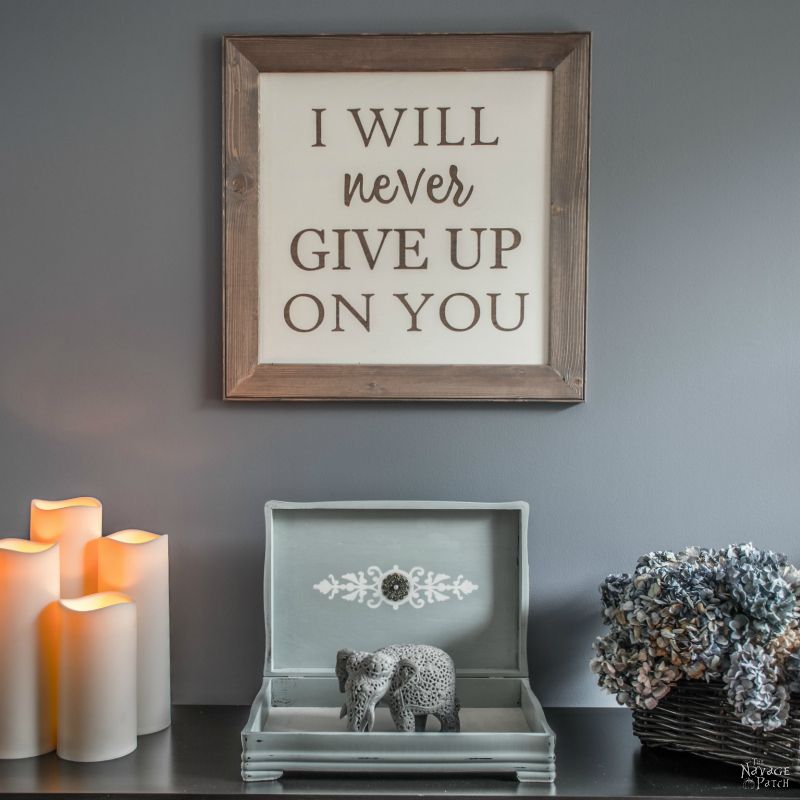 The Perfect Anniversary Gift: Vows Sign