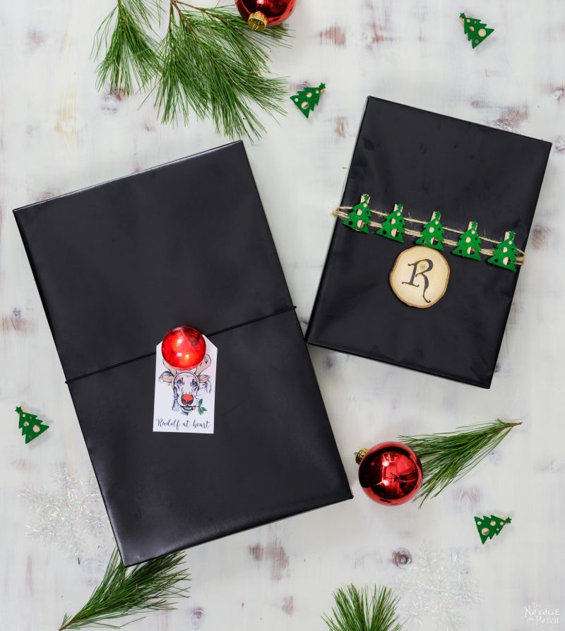 Fun and Stylish Christmas Gift Wrapping Ideas | DIY Christmas Gift Wrapping Ideas | Easy and Budget Friendly Gift Wrapping | Creative Gift Wrapping Ideas | Chalkboard Gift Wrap | Creative Gift Topper Ideas | DIY Christmas Gift Toppers | DIY Christmas Crafts | #DIYChristmas #DIYGifts #CreativeGiftWrapping #DIYChristmasCrafts #Christmascrafts #Christmas | www.TheNavagePatch.com