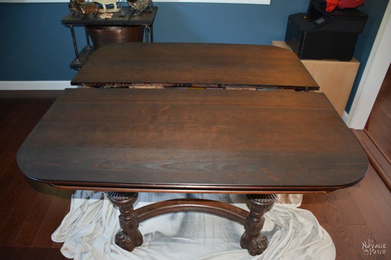 A Good Idea Gone Bad: The Antique Victorian Dining Table that Almost Was | The Navage Yaps | Makeover Fails | TheNavagePatch.com