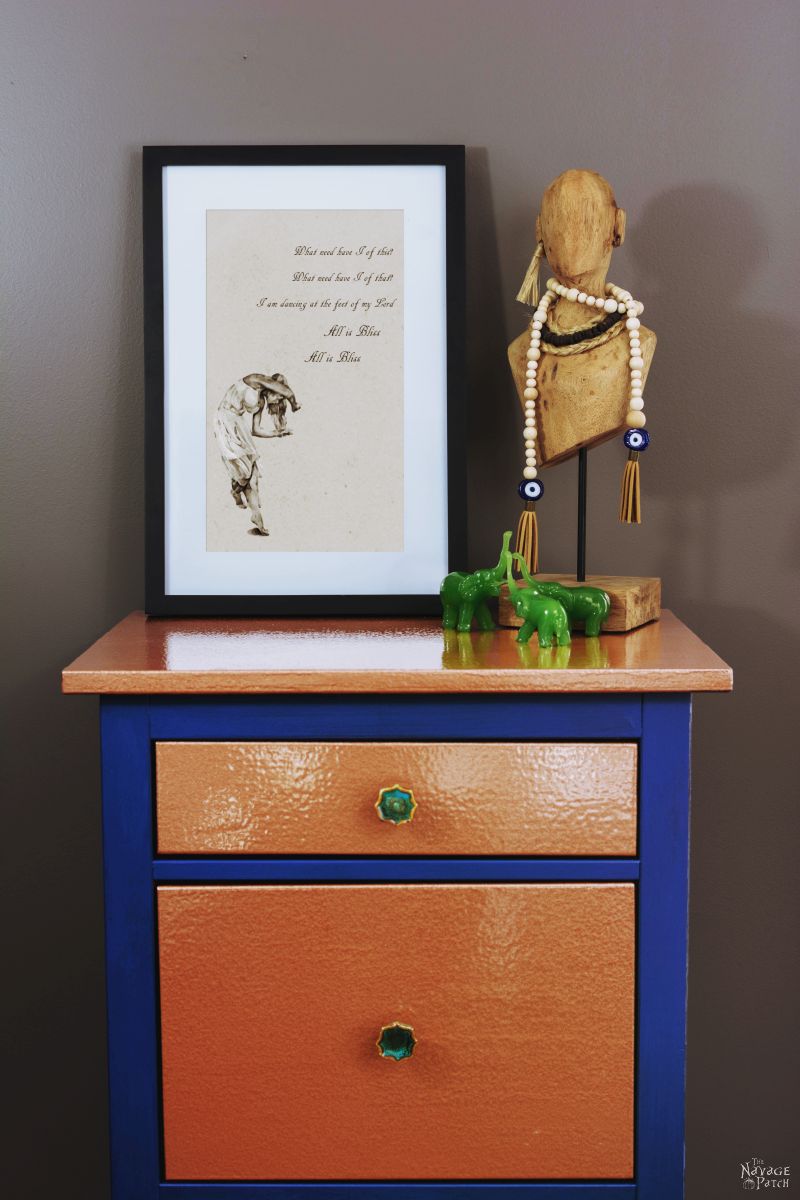 A Good Idea Gone Bad: The Sad Story of a Failed IKEA Makeover | IKEA | Hemnes | Project Fails | Hammered Copper Paint | Fusion Paint | TheNavagePatch.com