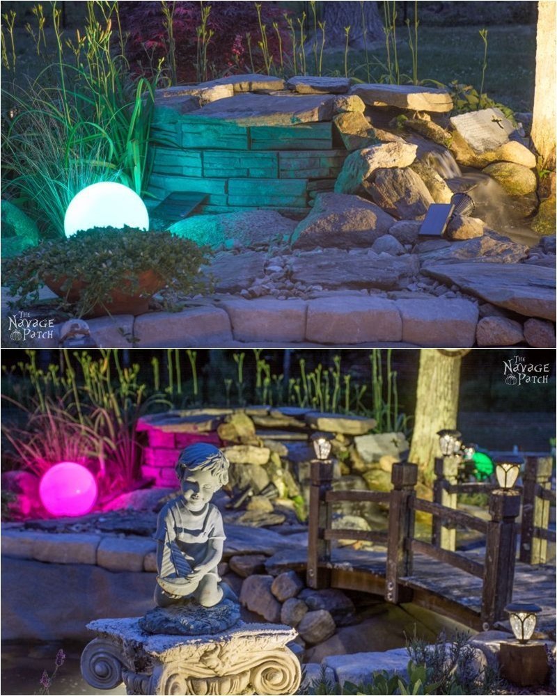 Creative and easy DIY outdoor lighting | DIY outdoor solar lights | DIY landscape lighting