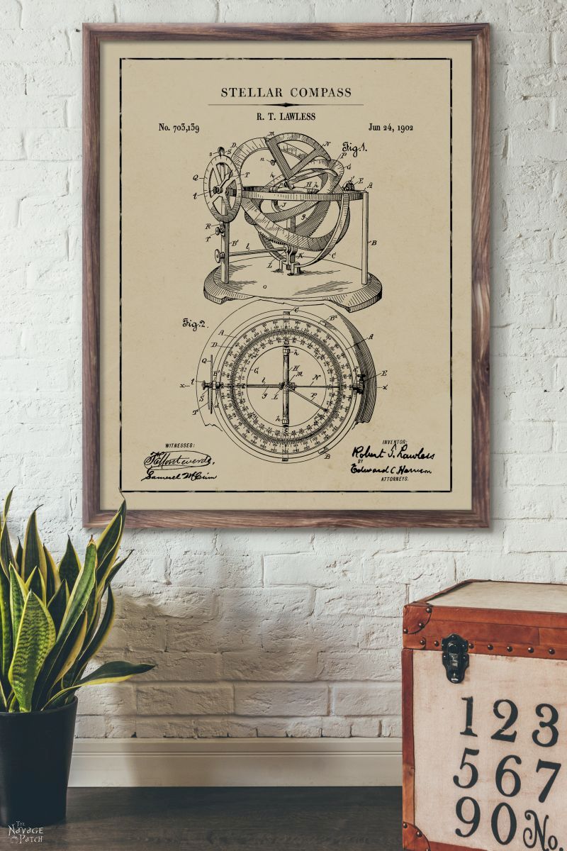 Free Printable Nautical Wall Art | Vintage Nautical Patent Art Free Printables| Free Vintage Blueprints and patent drawings | Free DIY gift | Free Vintage Sailing Ship Patent Posters | Free Vintage Sailing Ship Blueprint and Diagrams | Free Ready-to-print Gallery Wall for Nautical Art Lovers | #TheNavagePatch #FreePrintable #wallart #Coastaldecor #Nauticaldecor #PatentArt #VintagePrintable #Blueprint #FreeArt #GalleryWall #Nautical #Coastal | TheNavagePatch.com