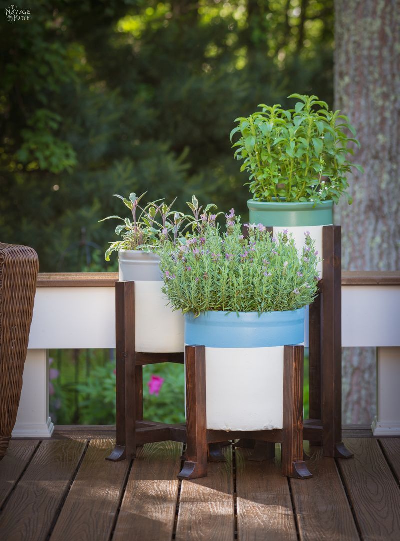 DIY Planter and Plant Stand