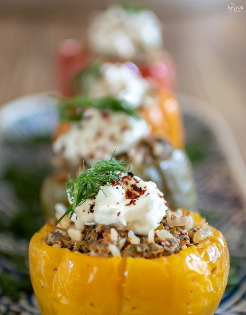 Stuffed Turkish Peppers - Happy Belly After