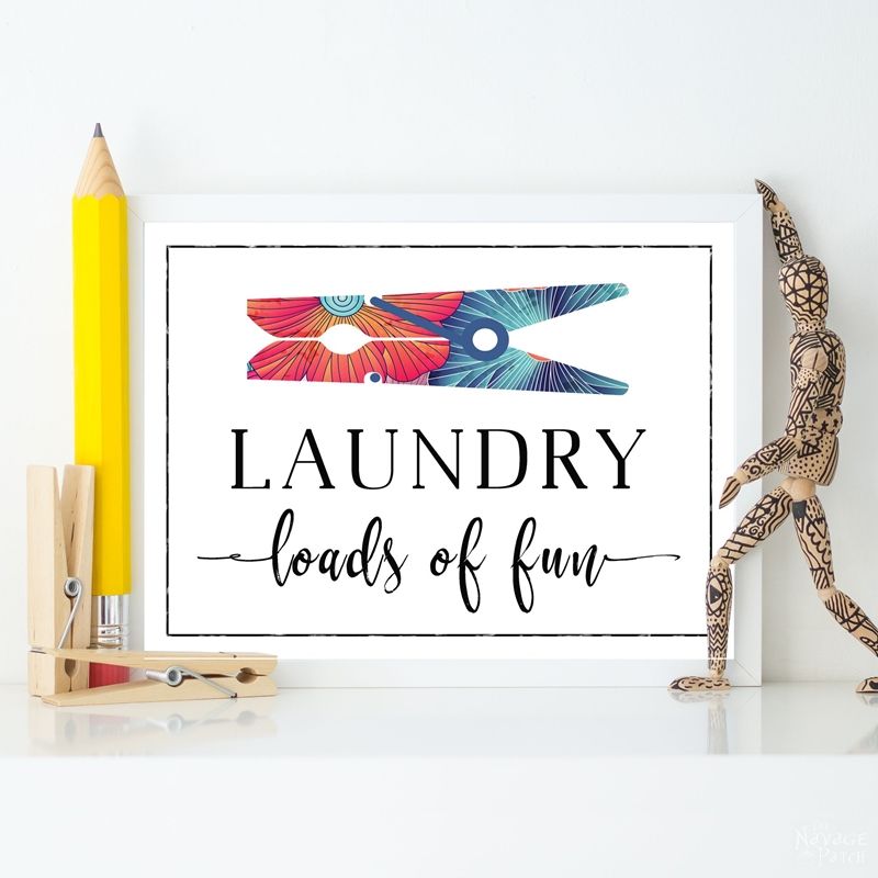Free Printable Wall Art for Laundry Room | Set of free laundry art prints | Ballard Designs inspired Laundry Room Wall Art | Free Laundry Room Printables | Free Laundry Room Wall Art | Free Laundry Posters | Free Funny sayings and quotes for the laundry room | #TheNavagePatch #diy #FreePrintable #Laundry #BallardDesigns #Knockoff #LaundryArt #Farmhousedecor #WallArt #GalleryWall | TheNavagePatch.com