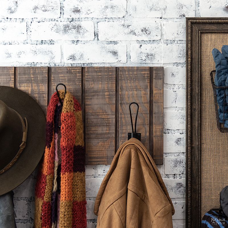 Simple DIY Coat Rack