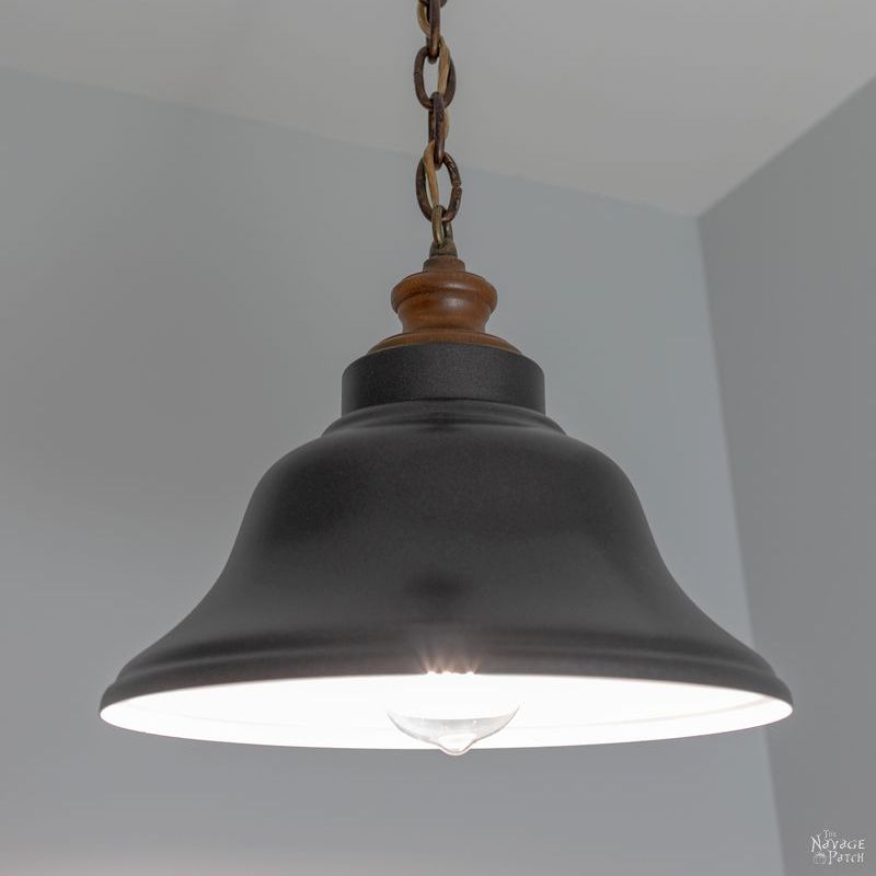 DIY Pendant Light Makeover