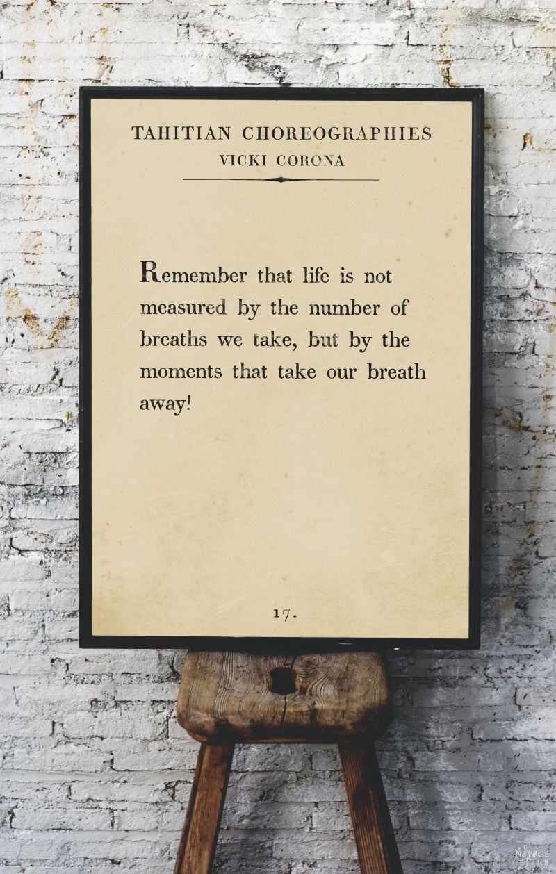 Free Printable Book Page Quote Art The Navage Patch