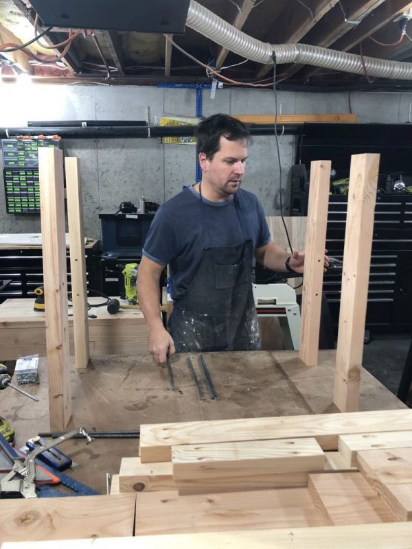 DIY Rustic Console Table with Free Plans! - The Navage Patch