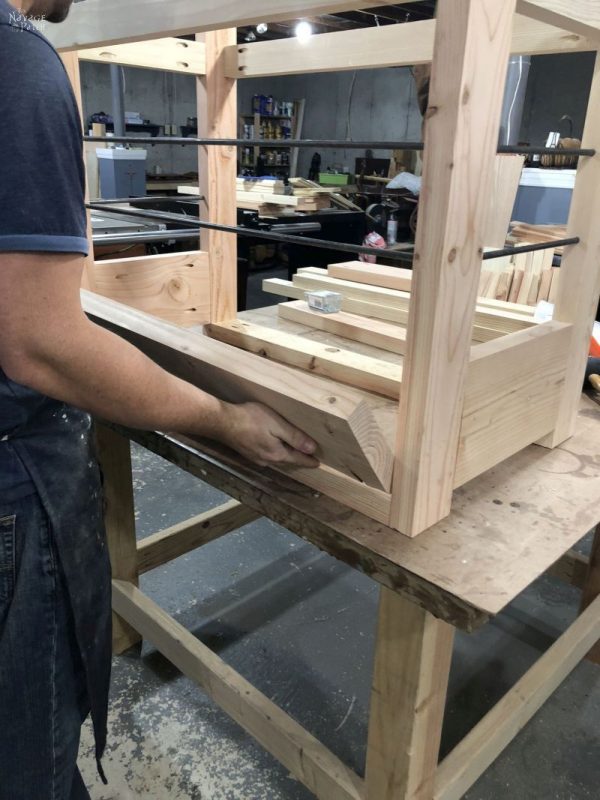 DIY Rustic Console Table with Free Plans! - The Navage Patch