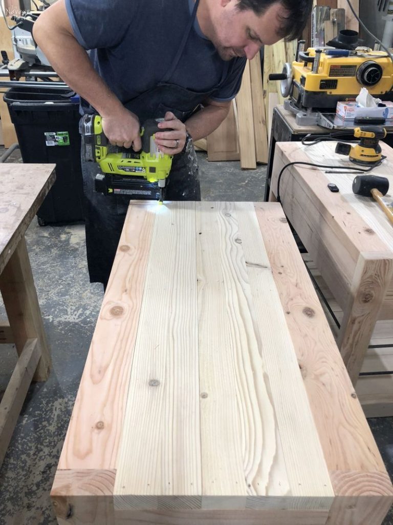 DIY Rustic Console Table with Free Plans! - The Navage Patch