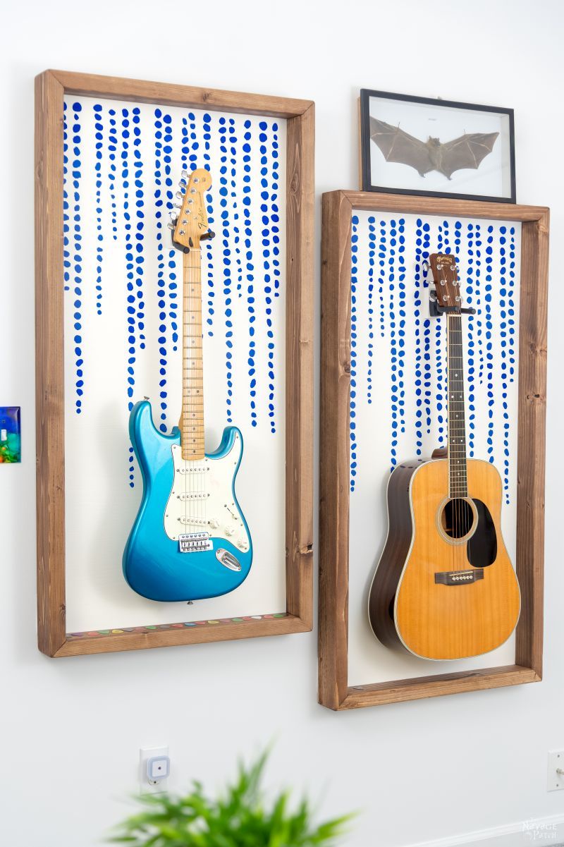 DIY Guitar Display Frame