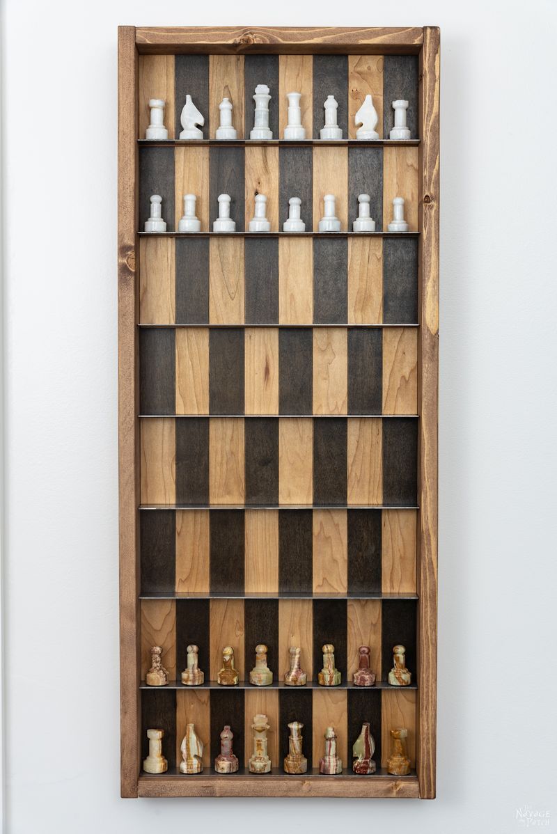 DIY Vertical Chess Board