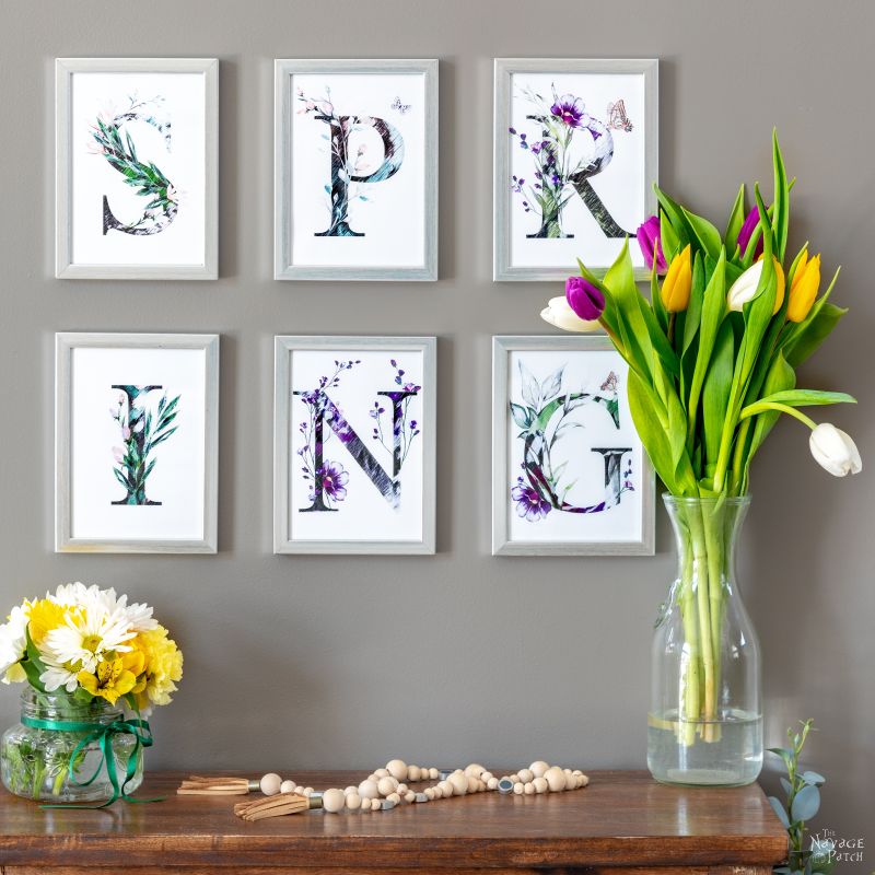 Free Printable Spring Banner - Featured TNP