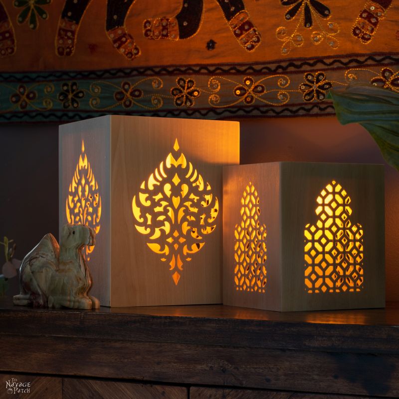 DIY Moroccan Candle Holders