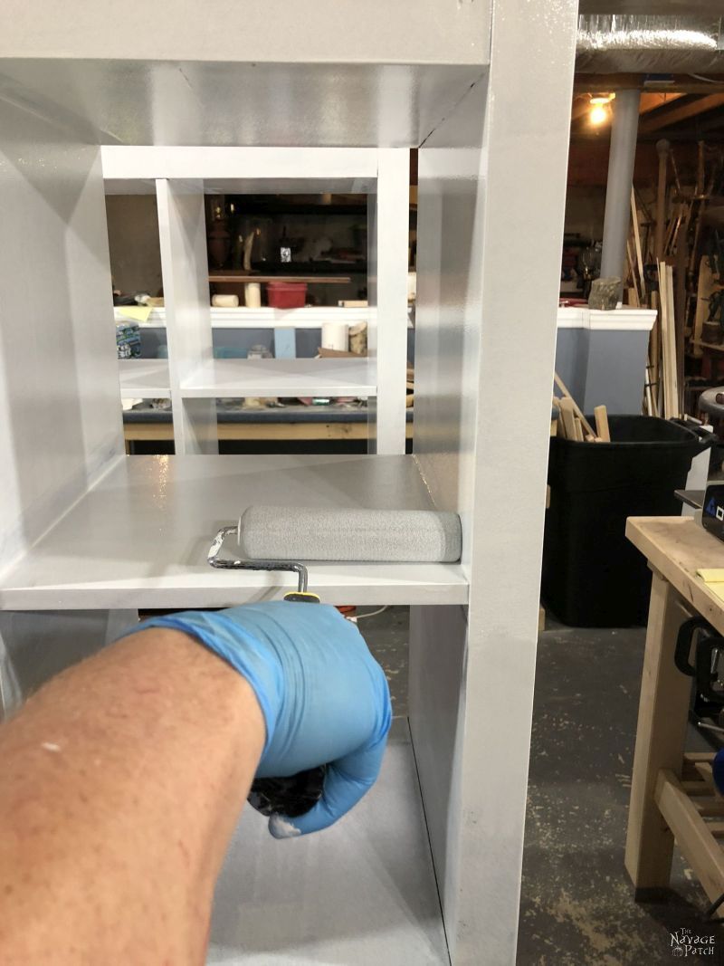 painting IKEA furniture with benjamin moore