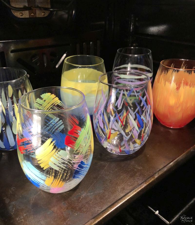 How To Paint A Wine Glass That Is Dishwasher Safe!