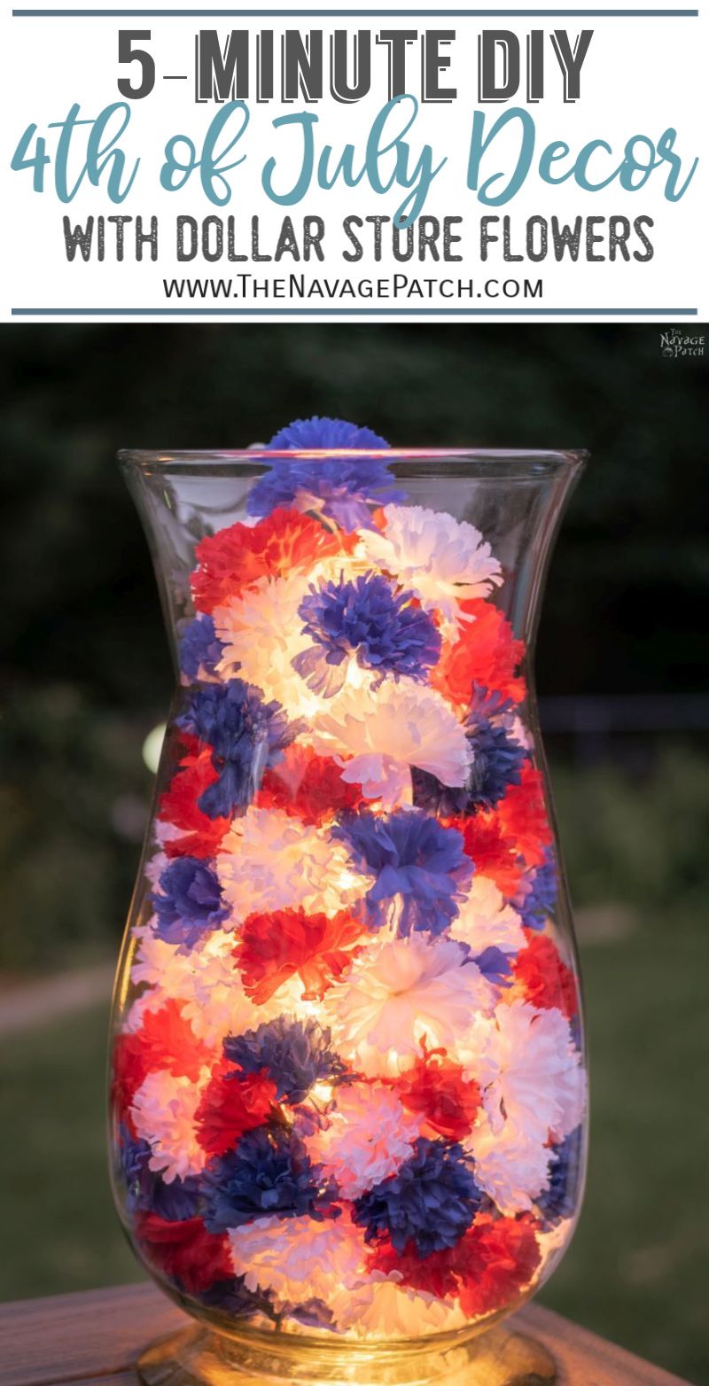 5-Minute Fourth of July Decor | TheNavagePatch.com