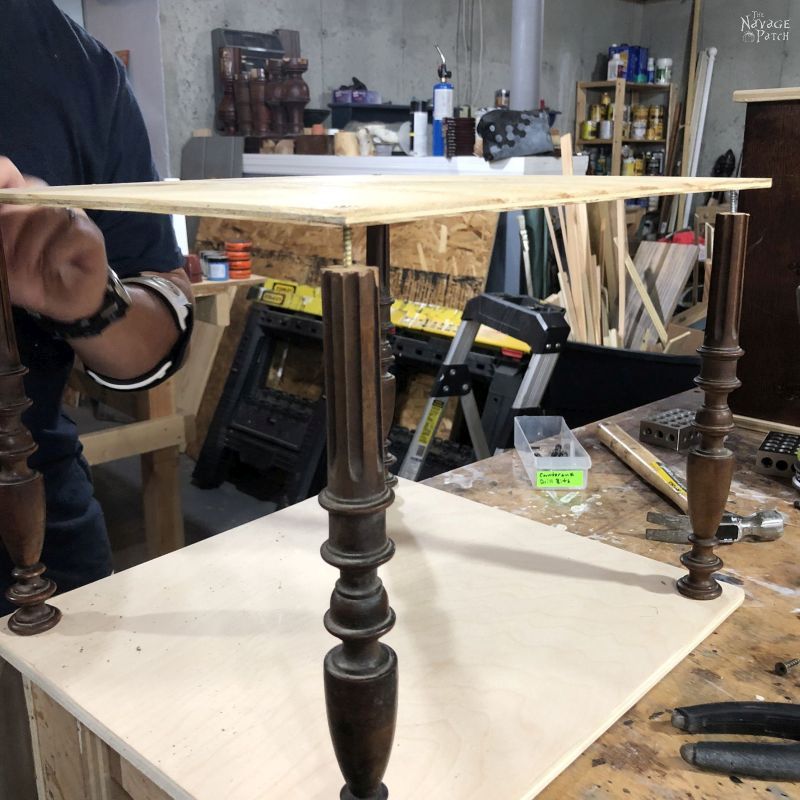 building a storage cart from old sewing machine drawers