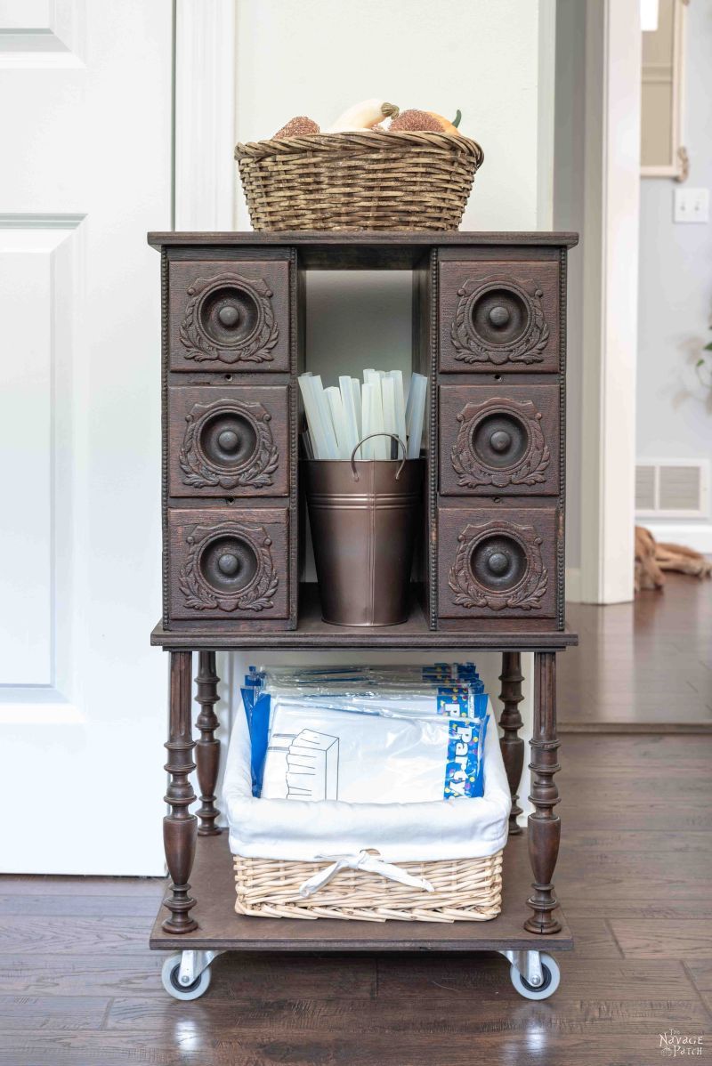 Antique Sewing Machine Drawer Upcycle