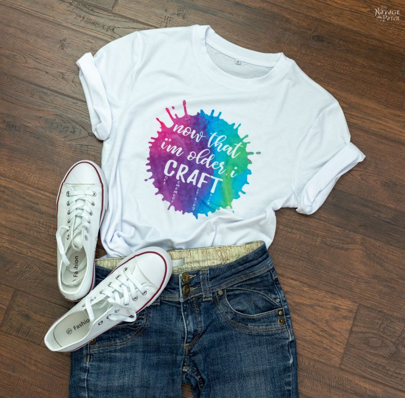 cricut infusible ink t shirt