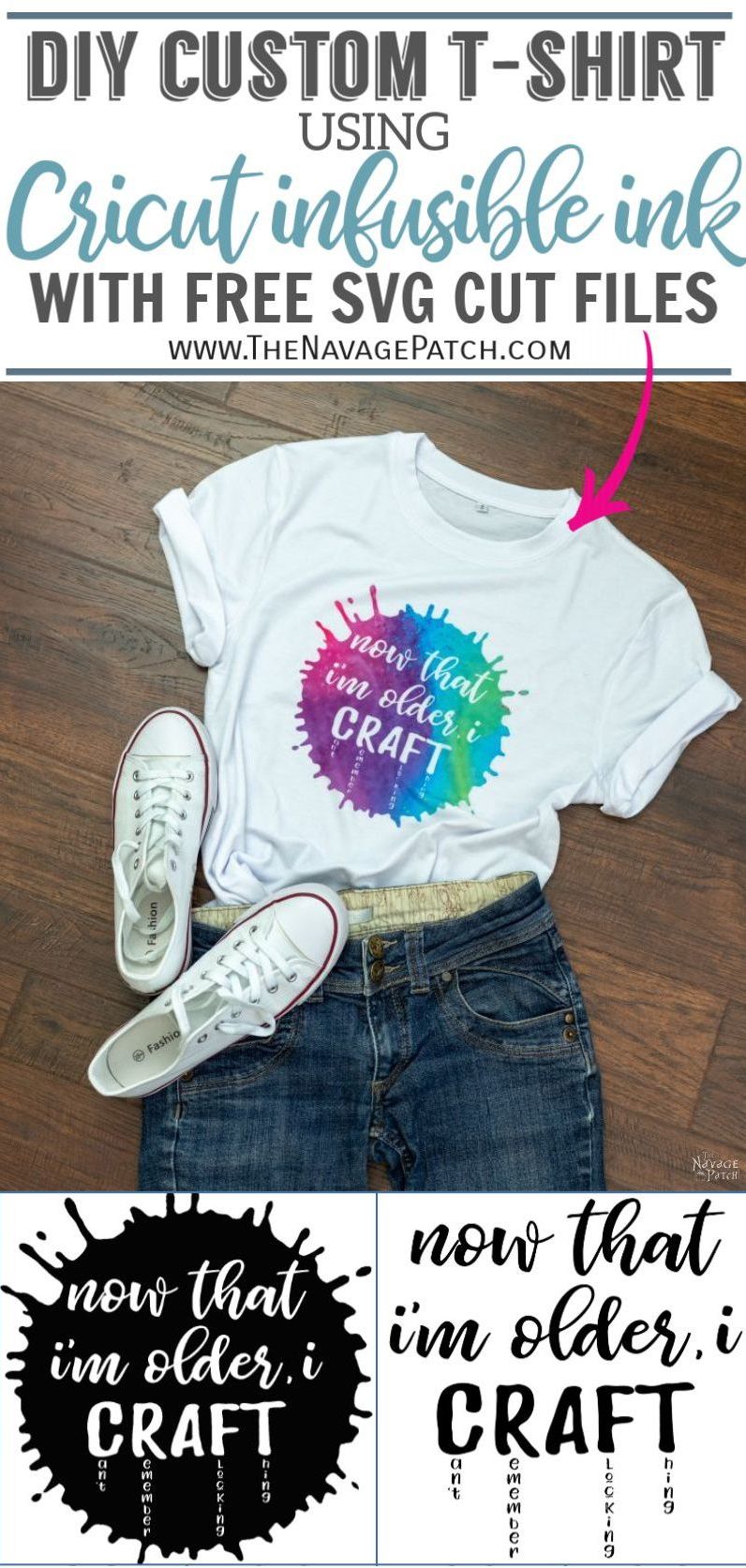 Infusible Ink T-Shirt with the Cricut Maker - Conquer Your Cricut