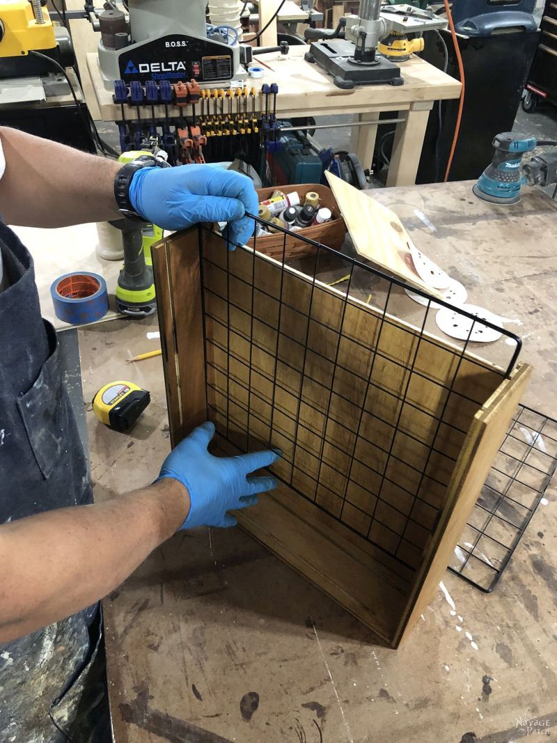 building a paint storage rack