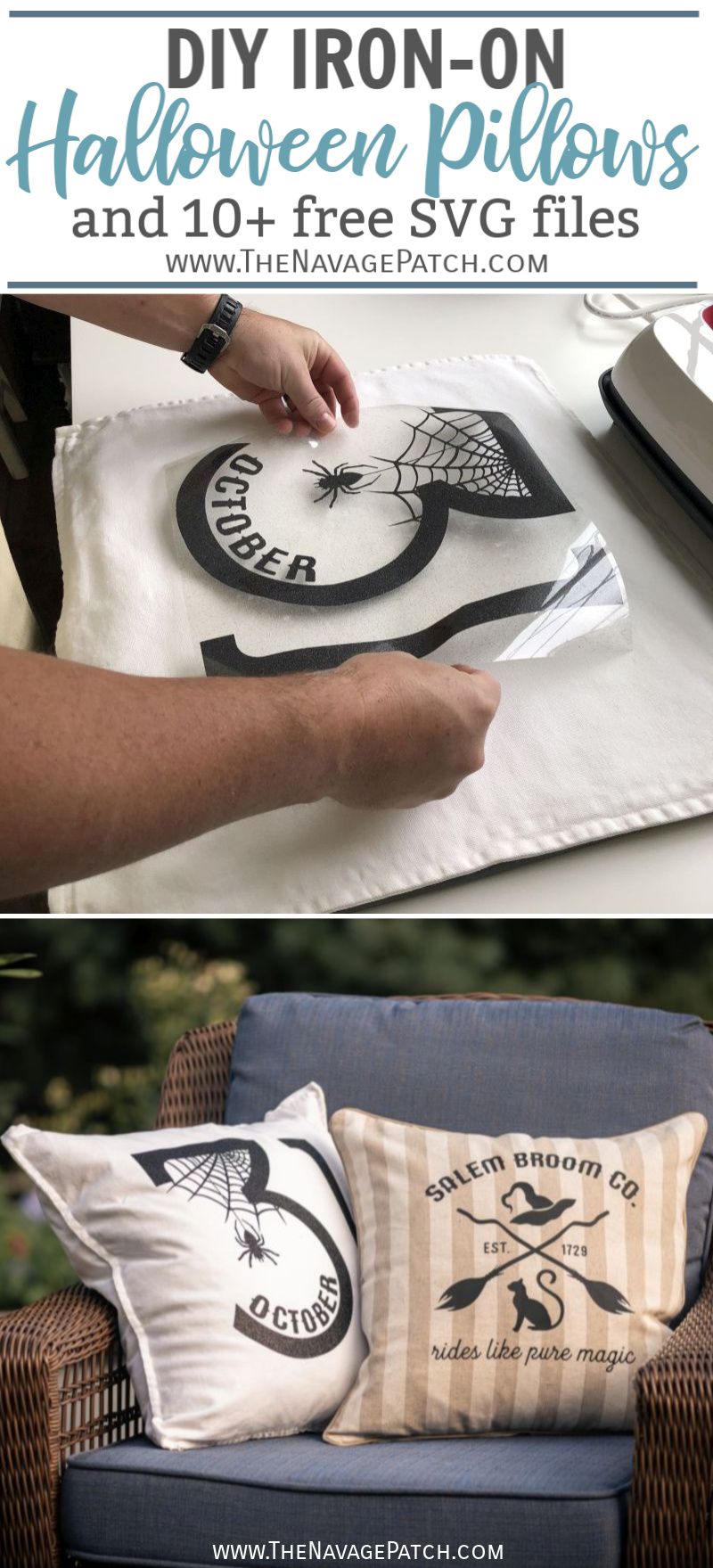 Easy DIY Throw Pillows - The Navage Patch