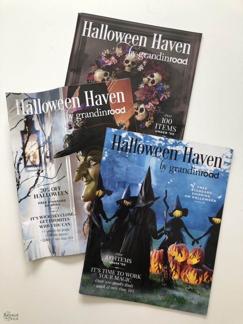 Grandin Road Halloween Catalogs