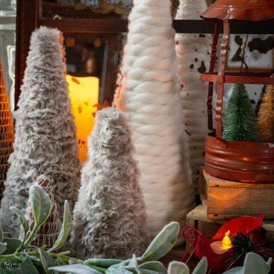 DIY Faux Fur Trees featured image