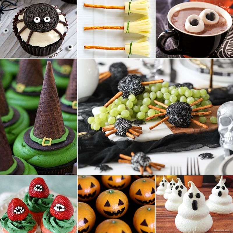 Easy Halloween Treats and Snacks Roundup by TheNavagePatch.com