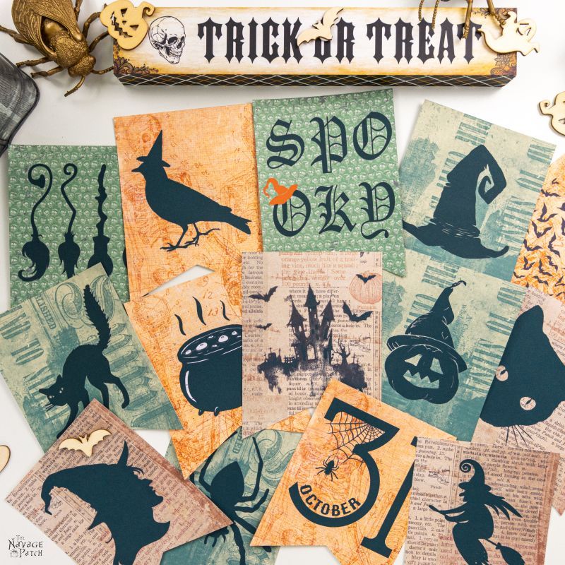 printable halloween garlands