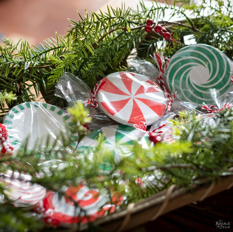 DIY Peppermint Candy Coasters