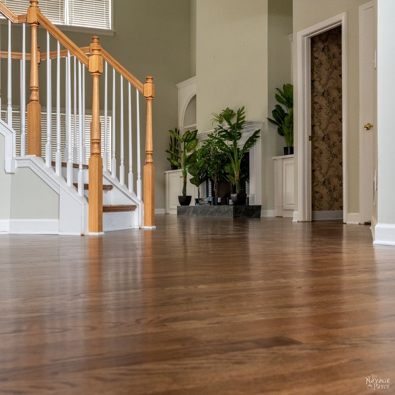 new hardwood floor