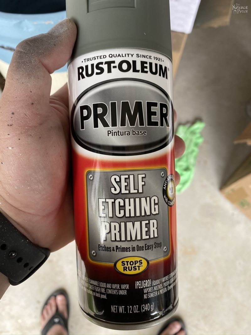 Can of Rustoleum Self Etching Primer